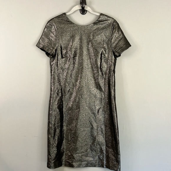 J. McLaughlin metallic dress - Picture 3 of 8